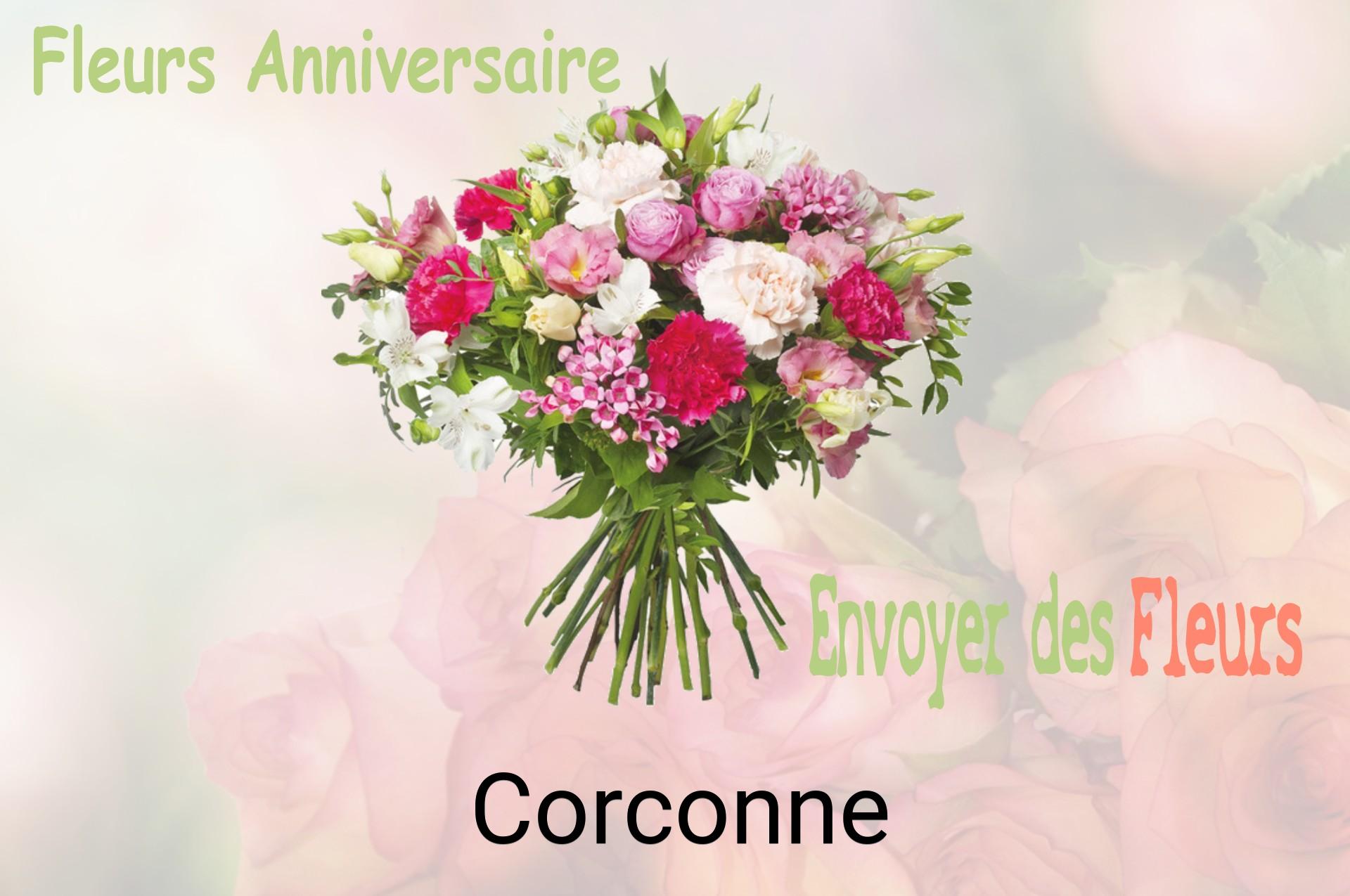 Bouquet de fleurs d’anniversaire livré à Corconne